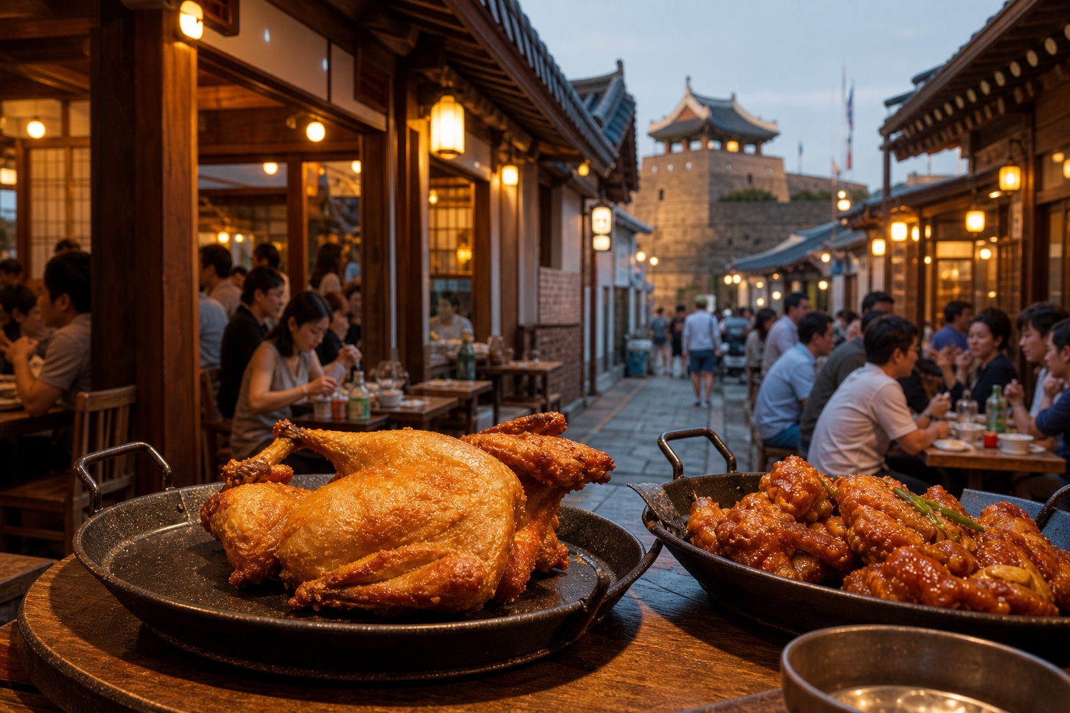 수원 통닭거리