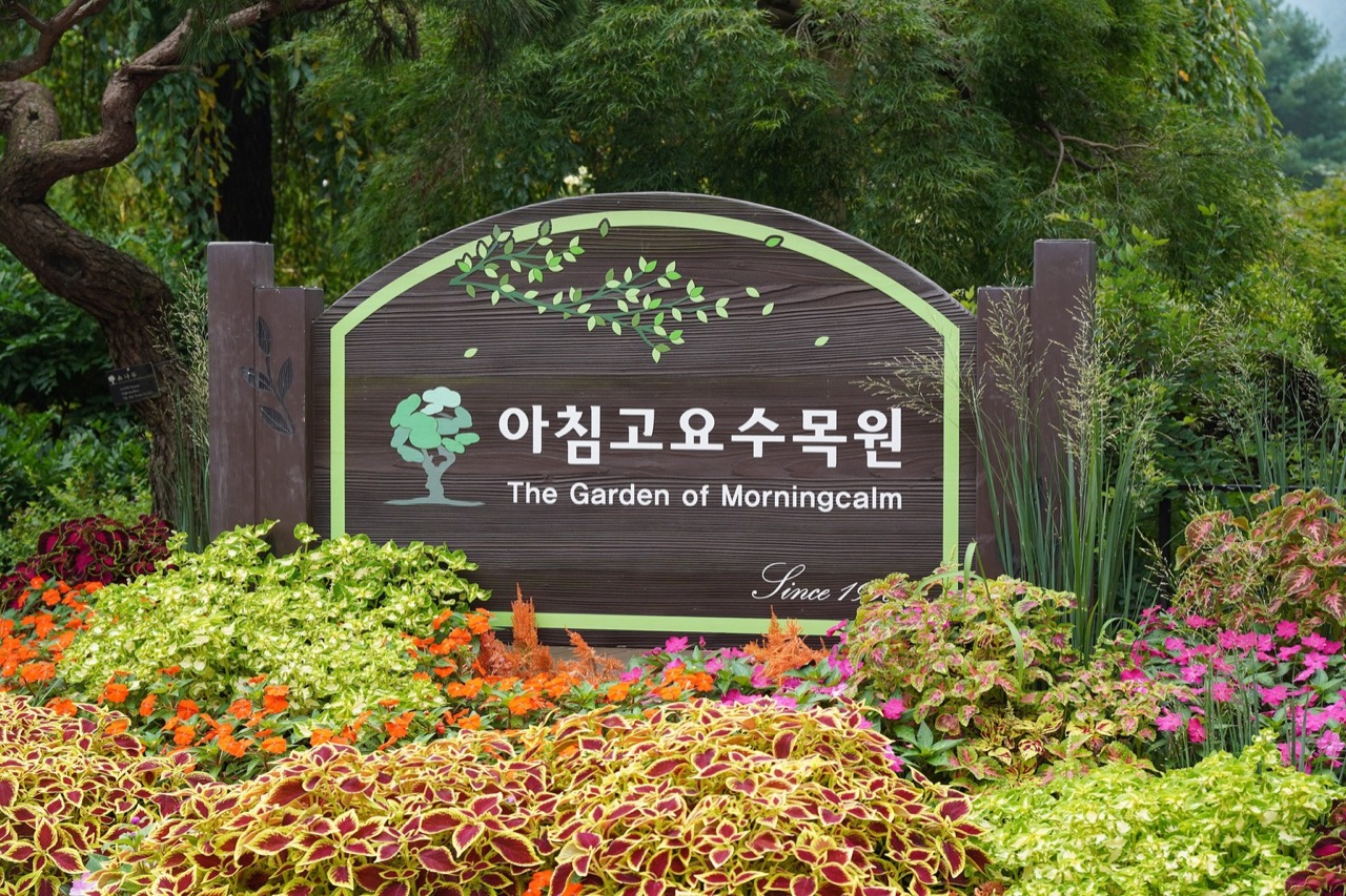 아침고요수목원