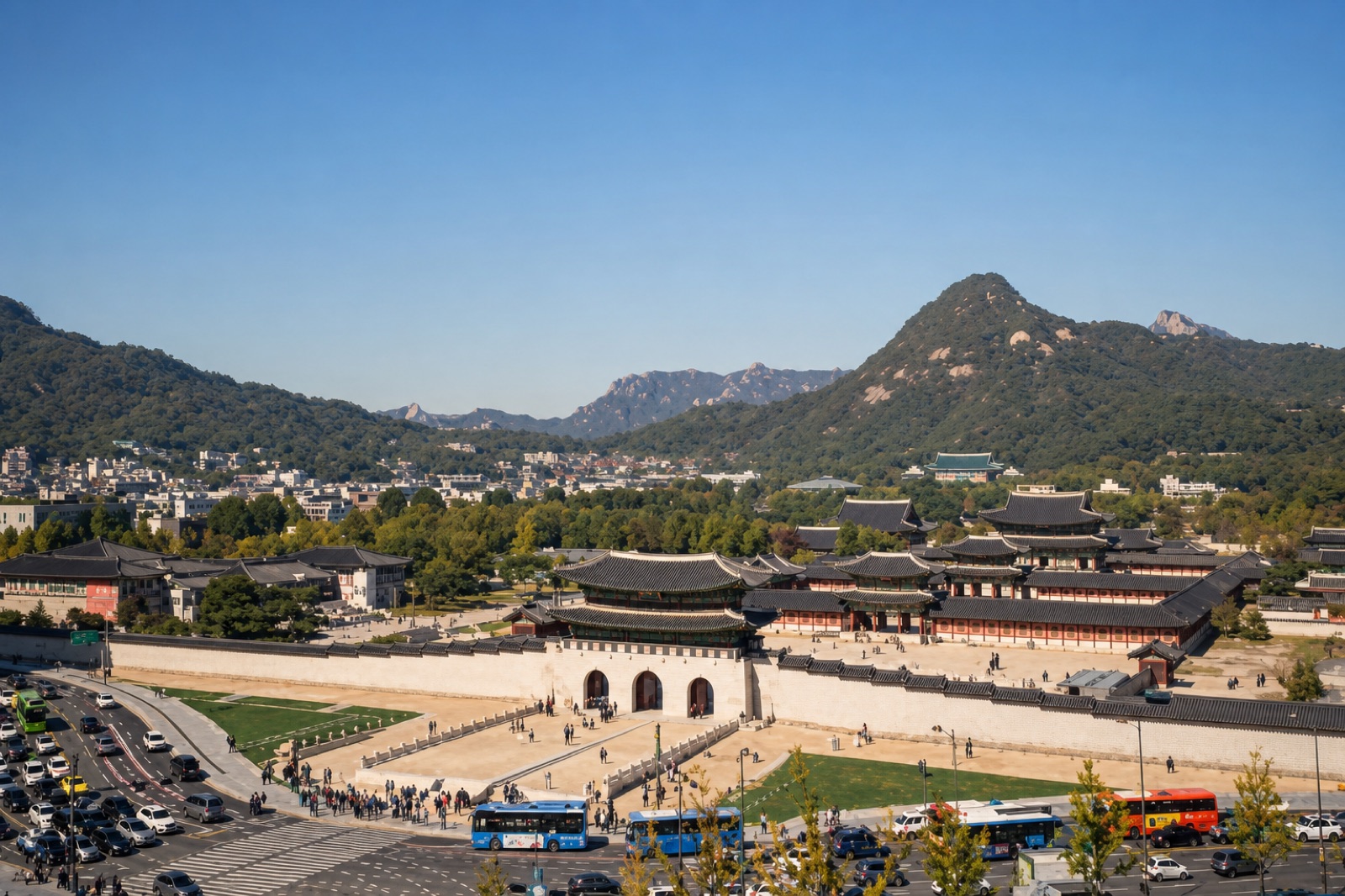 궁궐과 도시가 만나는 서울